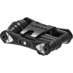 LEZYNE RAP II front view showing compact folded tool and benefits of portability
