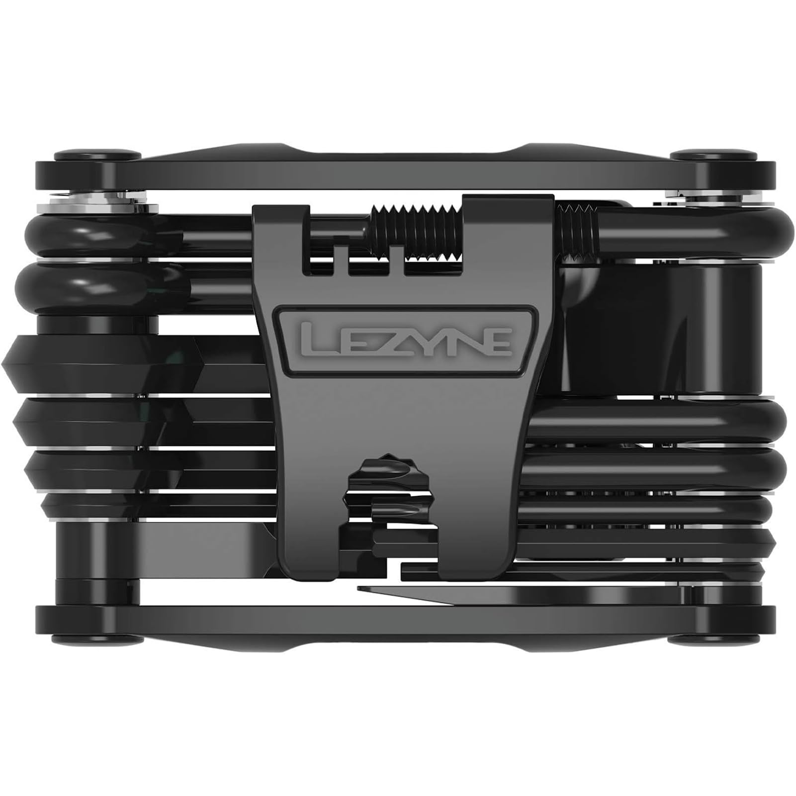 LEZYNE RAP II machined aluminum side plate close-up demonstrating ergonomic grip benefit