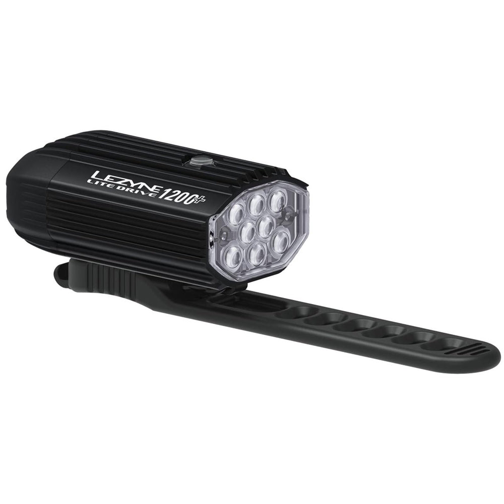 LEZYNE side profile highlighting CNC-machined aluminum and cooling fins durability