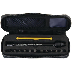 LEZYNE torque Drive close-up of torsion beam scale for accurate torque setpoints