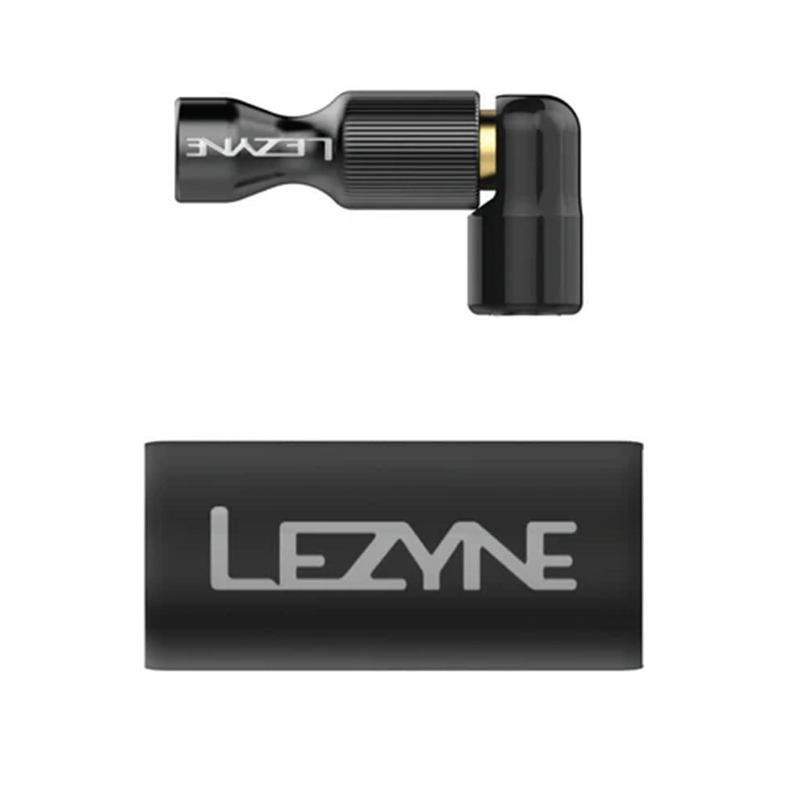 LEZYNE Trigger Drive close-up of CNC aluminum texture and neoprene sleeve for safe grip