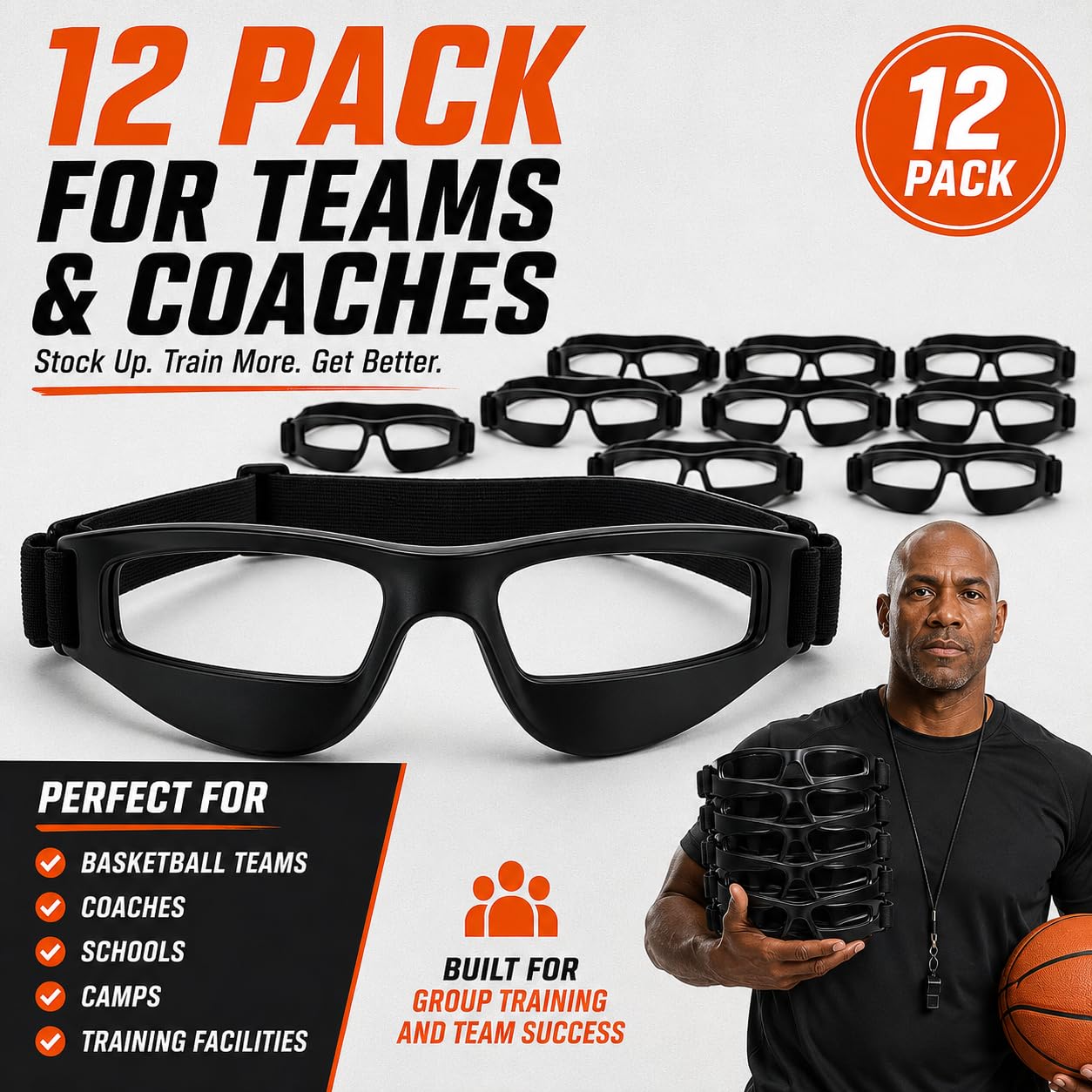Liberty Imports next to a basketball showing scale and easy portability benefit
