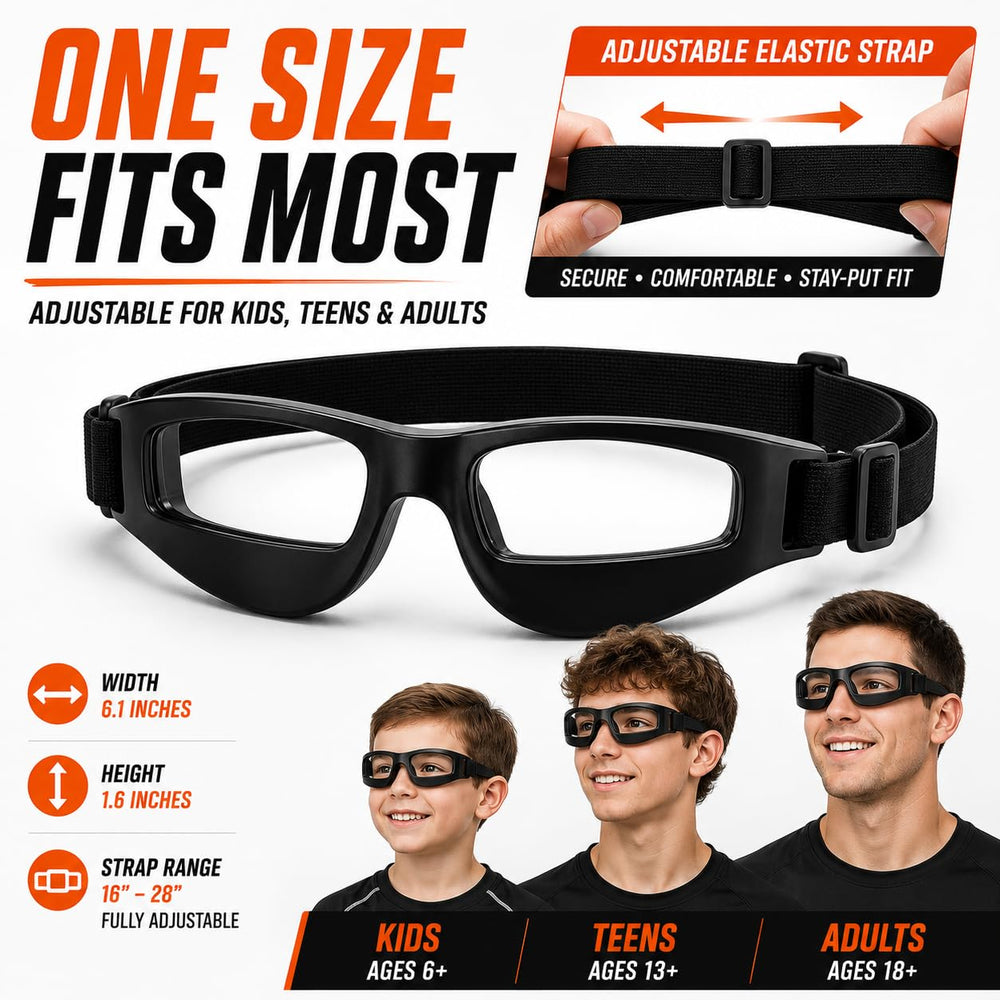 Liberty Imports dozen goggles laid out for team practice and efficient stations