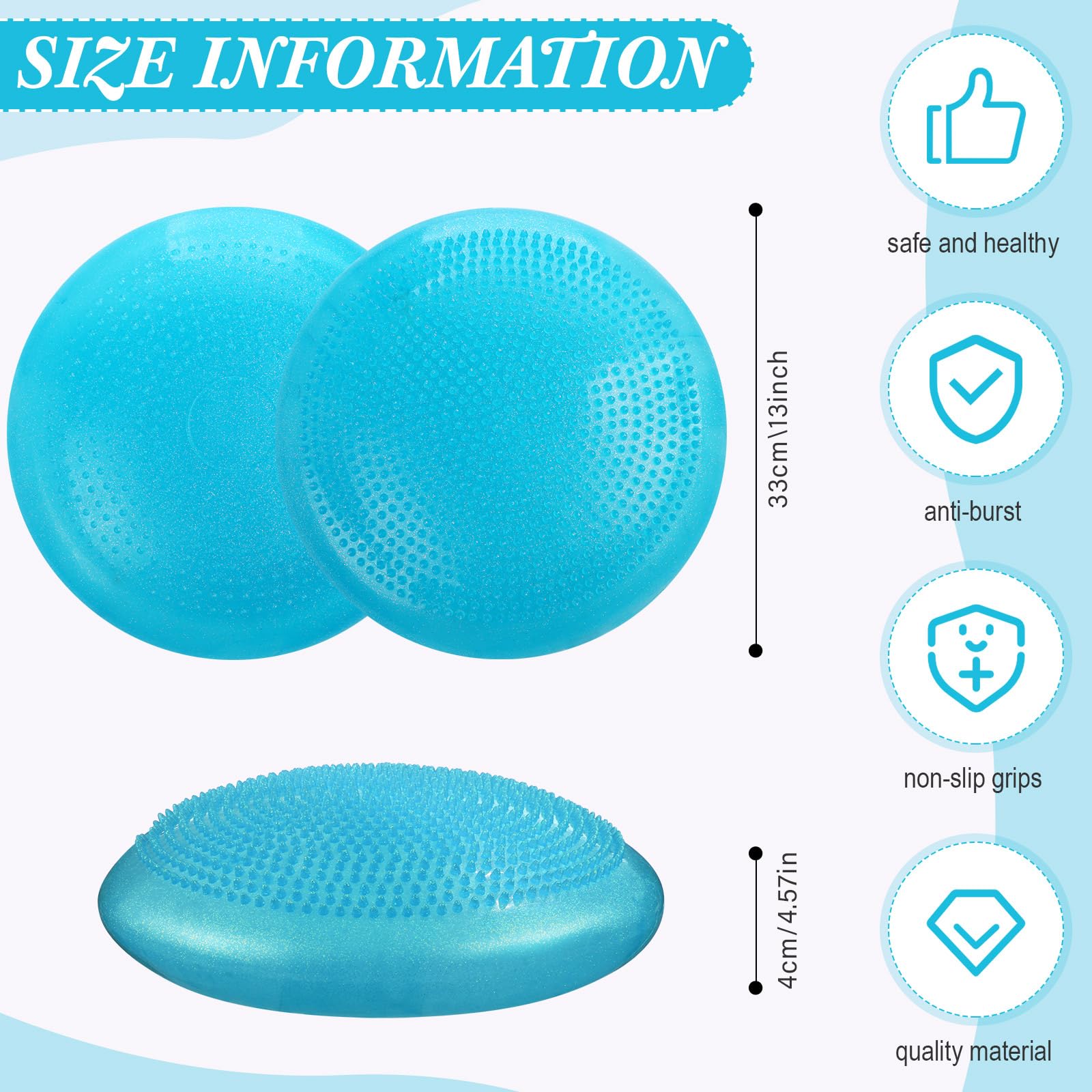 Libima close-up of dual textures on cushion surface for tactile stimulation