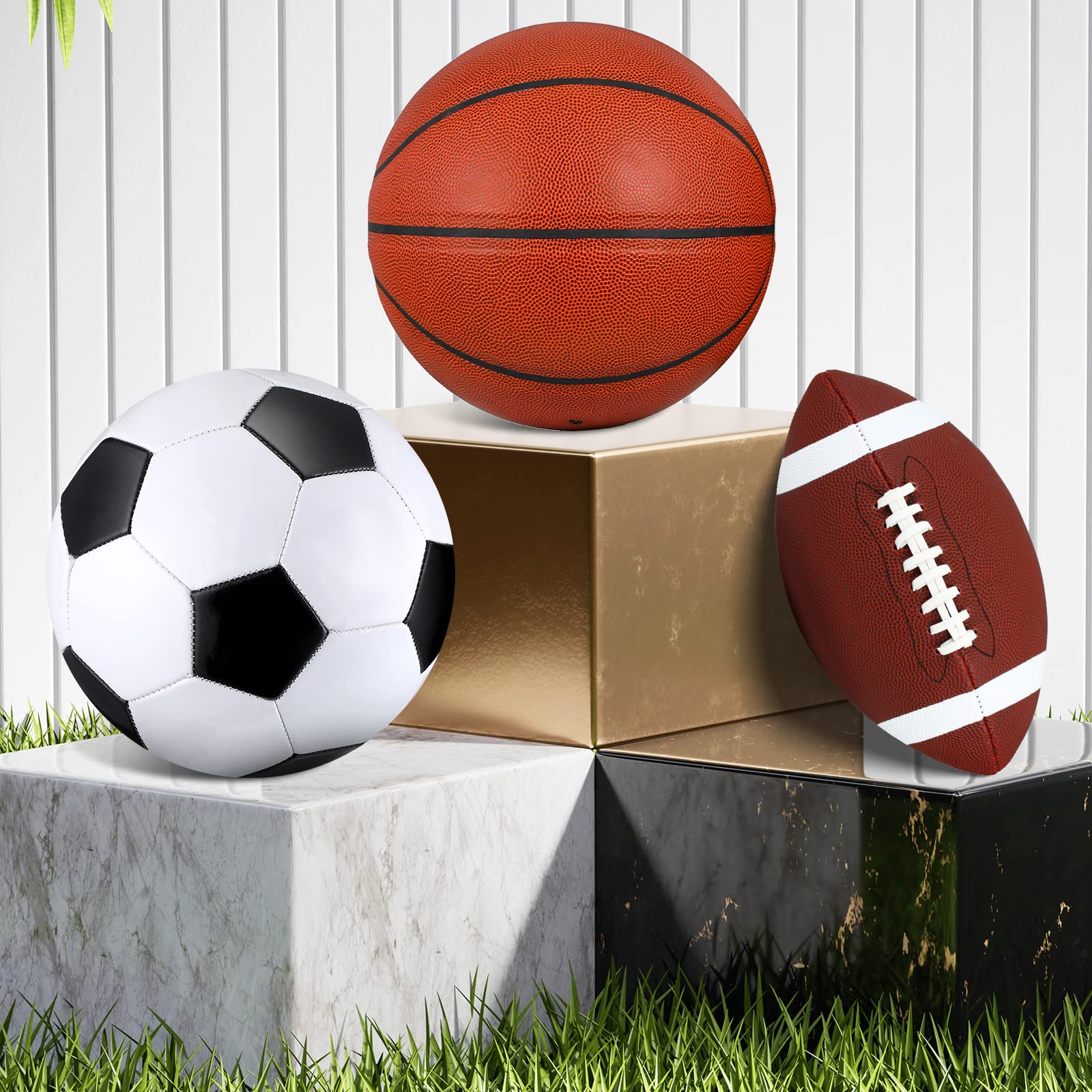 Libima football scale comparison showing youth-appropriate dimensions and control