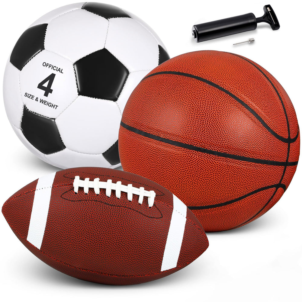 Libima front packaging showing three balls and pump, convenient storage benefit