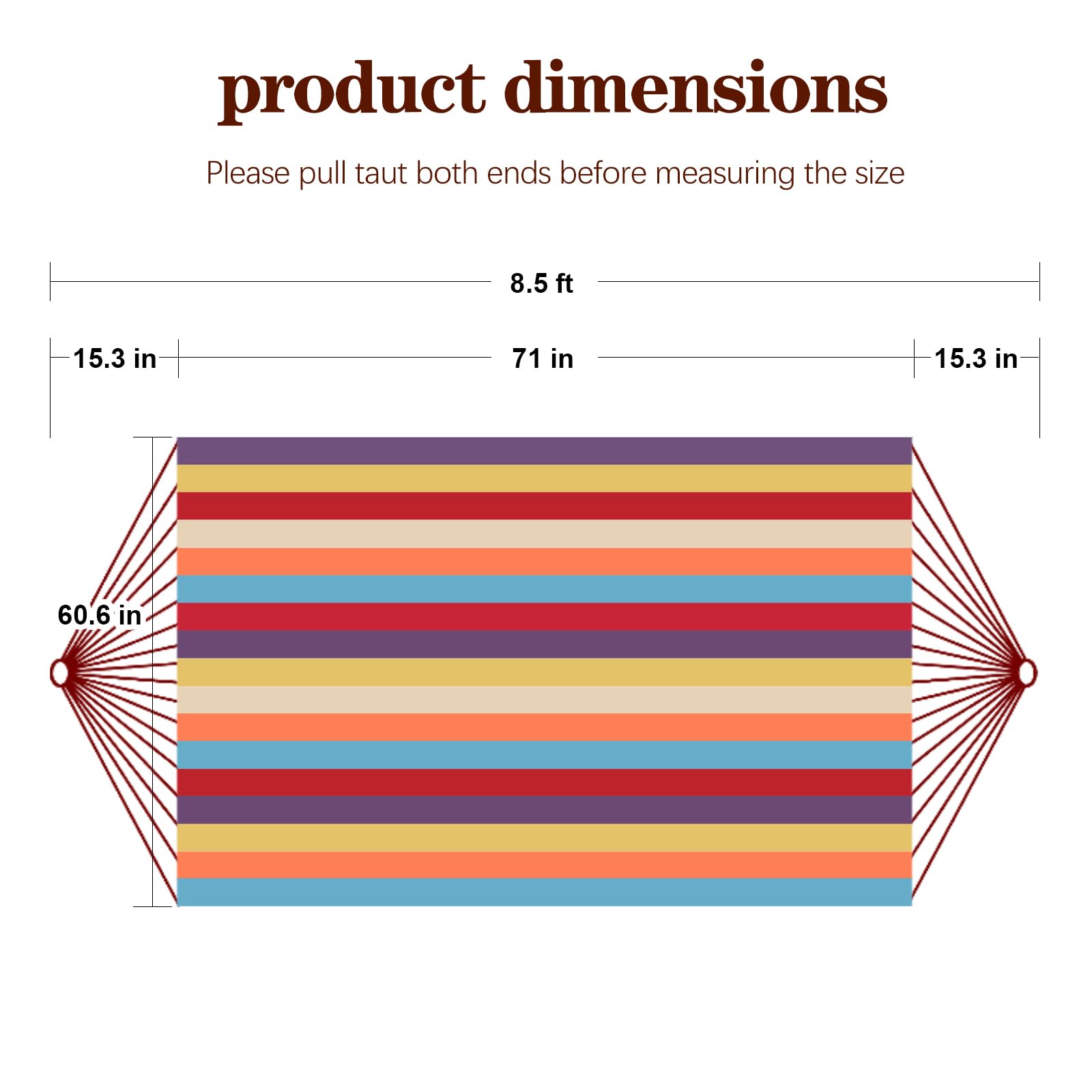 LIEVIM hammock folded in storage bag for compact travel benefit