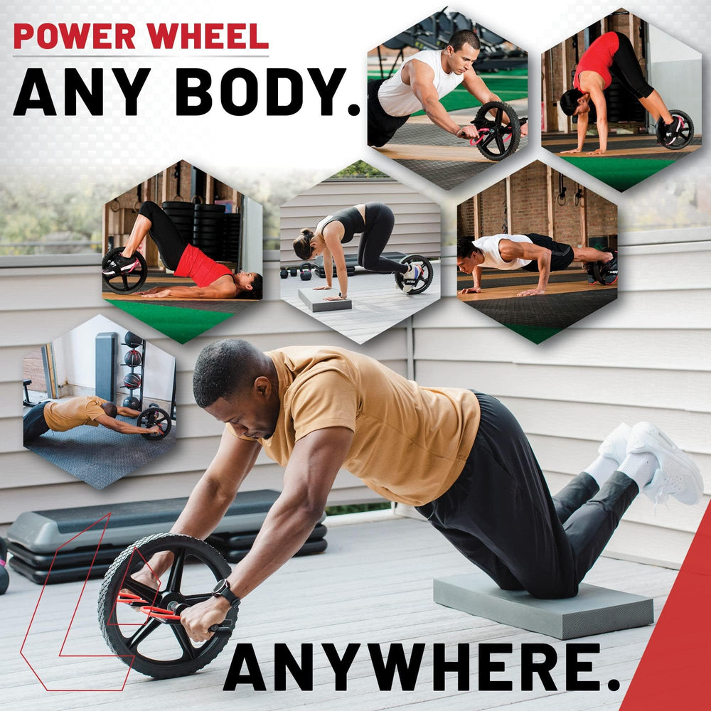 Lifeline Power Wheel soft foam handle close-up for comfortable grip and control