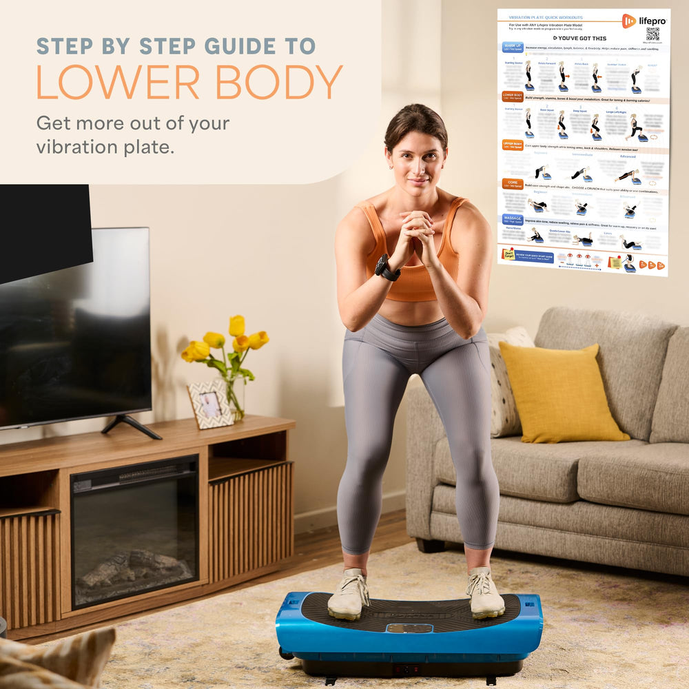 Lifepro balance and mobility section illustrating stability moves to boost coordination