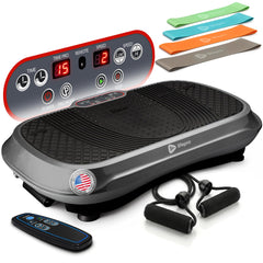 Lifepro Waver front view showing compact plate and stability base for easy home workouts