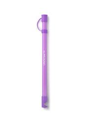 LifeStraw Sip Essential front view showing thistle color and compact benefit
