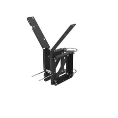 LIFETIME 9594 front view bracket showing mounting plate and bolt holes for secure installation
