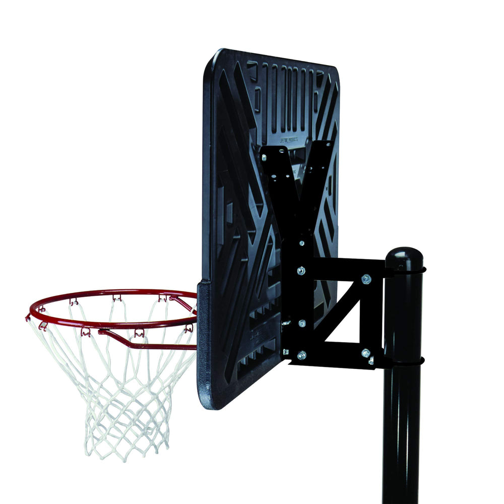 LIFETIME close-up of powder-coated finish demonstrating rust-resistant protective coating