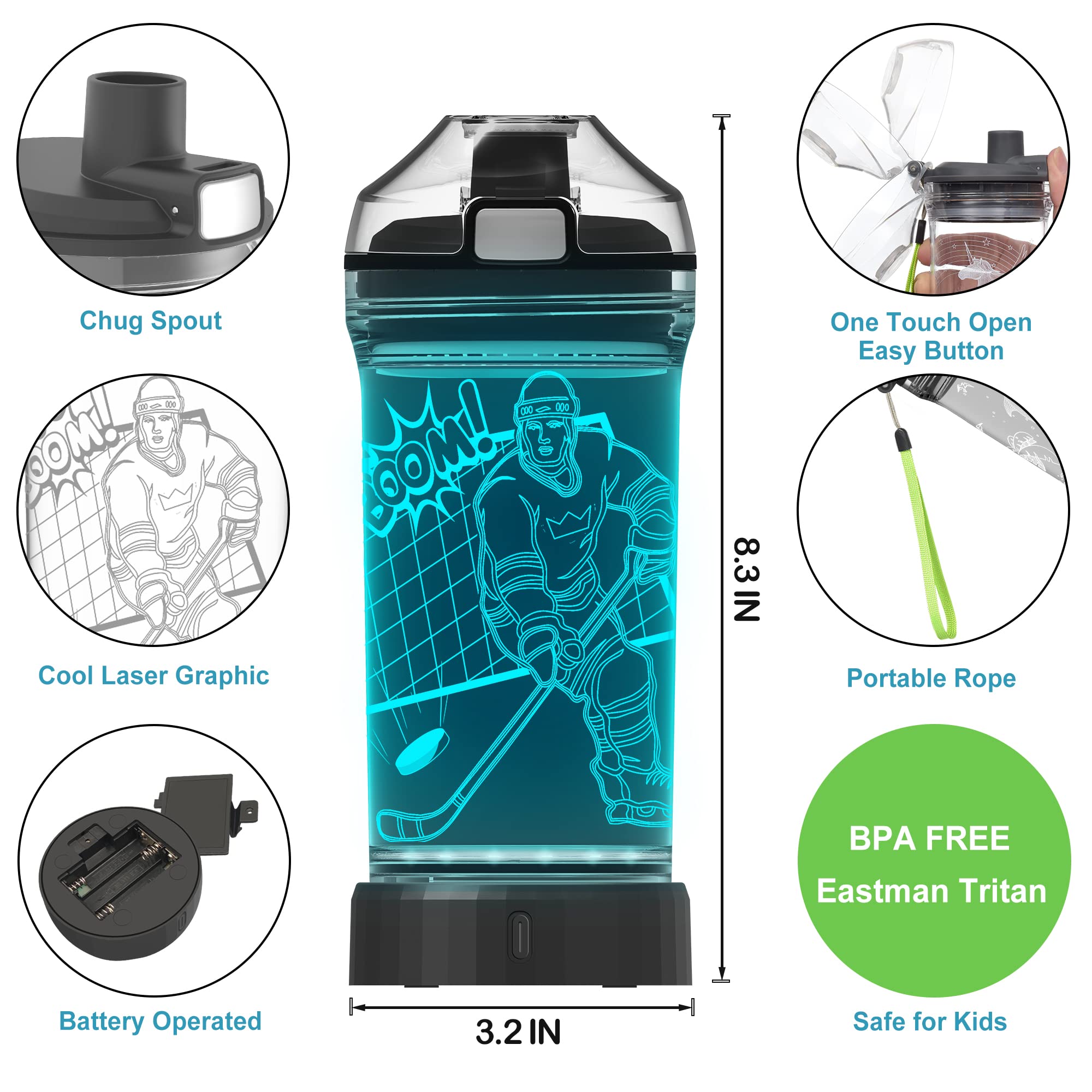Lightzz in backpack at school showing kid-friendly transport and visibility benefit