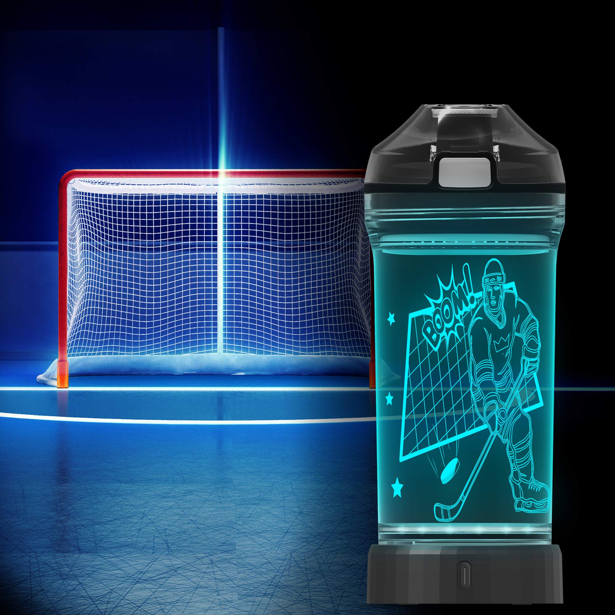 Lightzz lid and push-button mechanism showing leak-resistant easy-open benefit