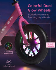 Lilian&Gema puncture-resistant tire and tread close-up for durable smooth rides