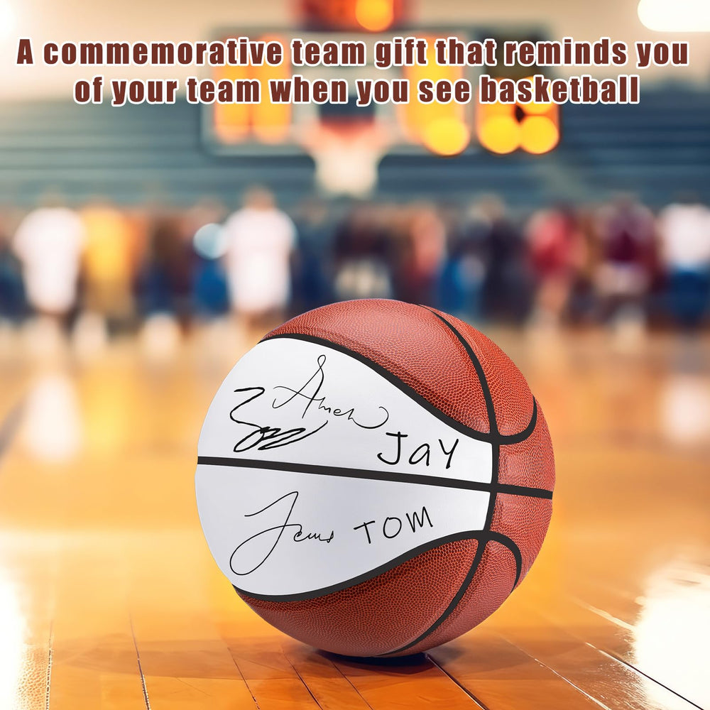 Liliful signed basketball on shelf as a keepsake and decorative reminder