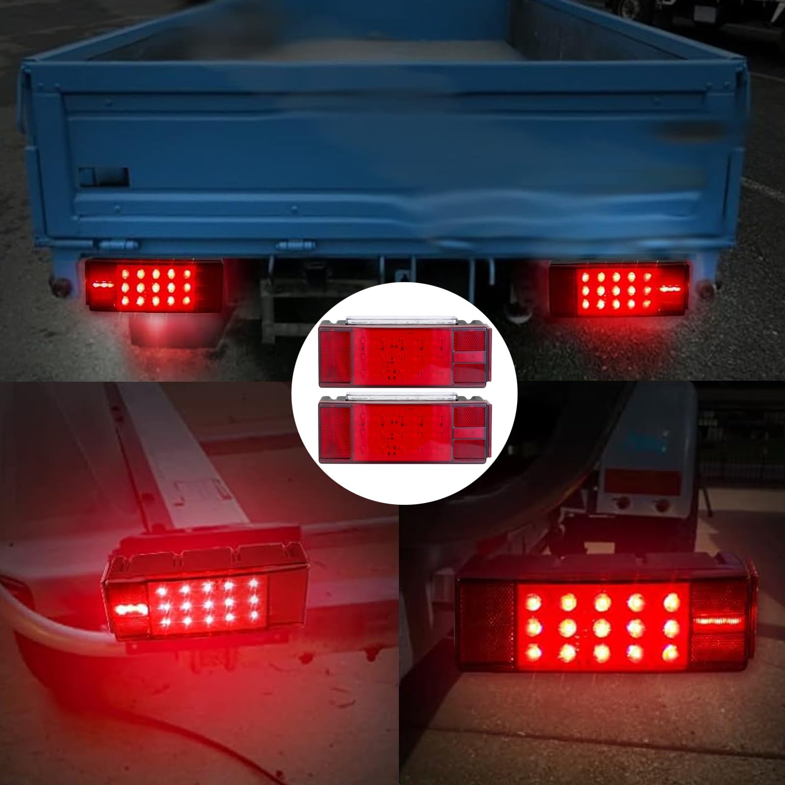 LIMICAR sealed lights submerged to show IP68 waterproof protection and durability