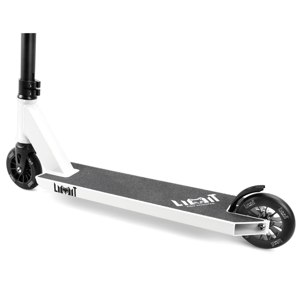 Limit scooter packaged and assembled ready-to-ride for convenience