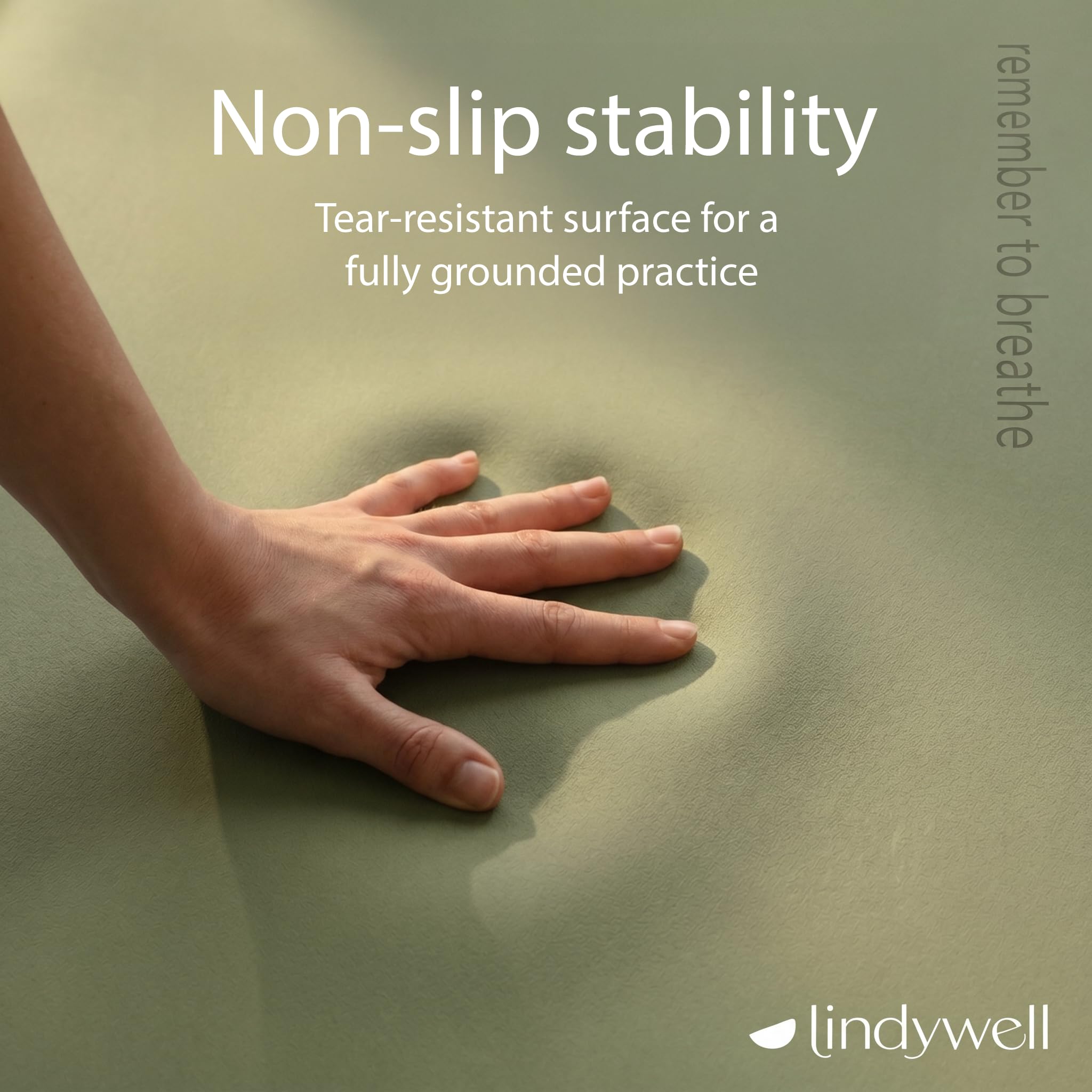 lindywell rolled mat secured with straps for easy transport and storage