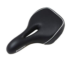 LINGMAI side profile highlighting contoured saddle design for stable seating