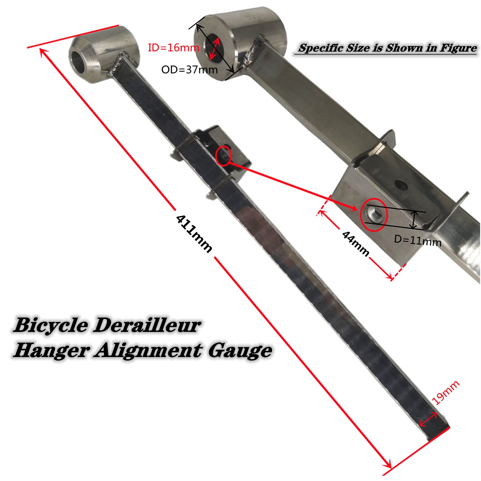 Lirinsegie positioning screw and lock head securing gauge for repeatability