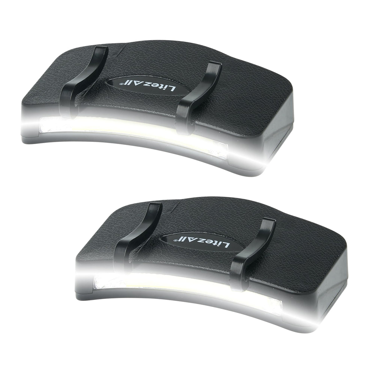 LitezAll front view showing LED array and compact housing for clear task lighting