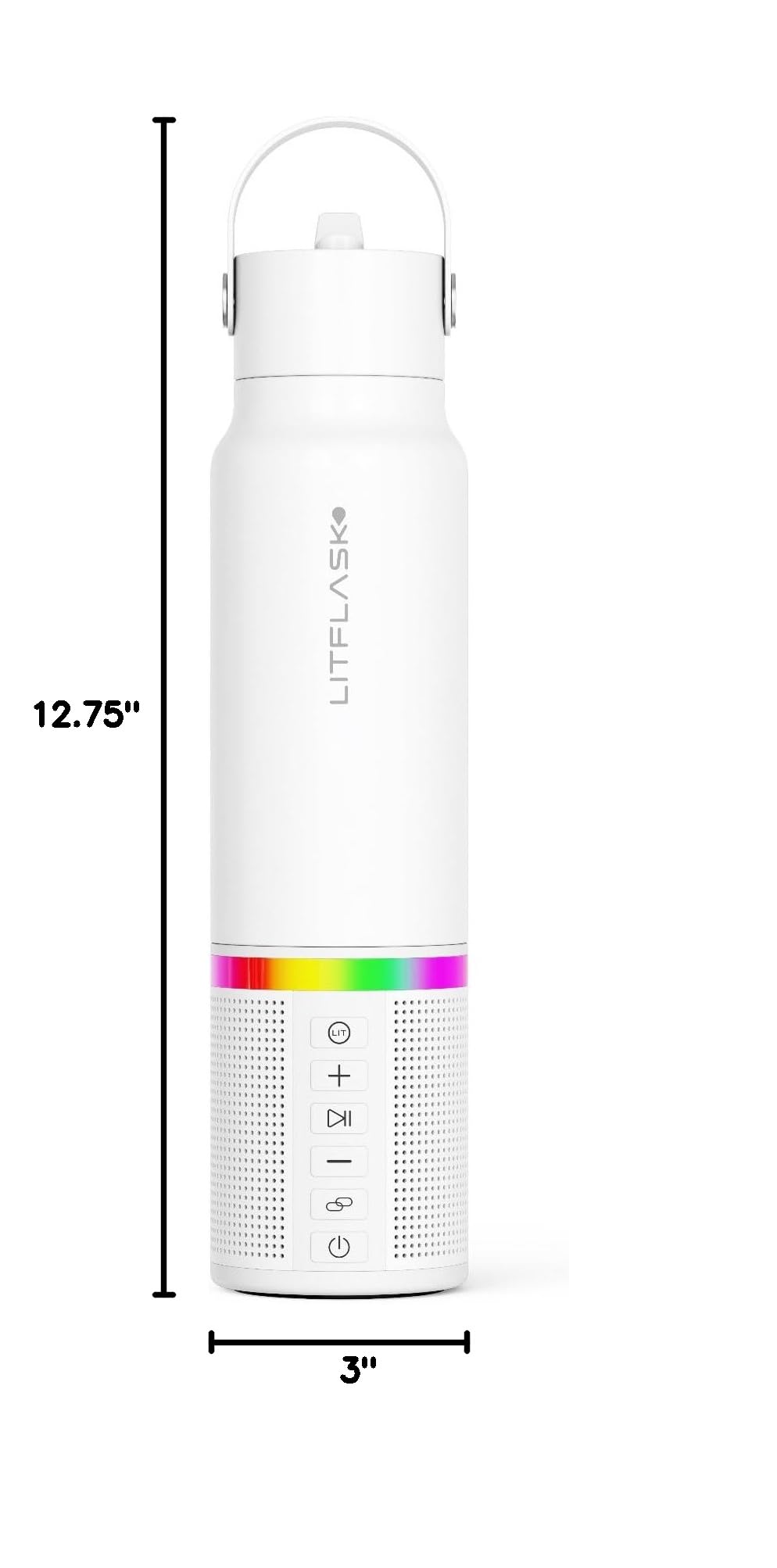 LitFlask product packaging box with branding, brand ready-gift presentation