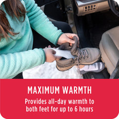 Little Hotties hand holding warmer to show compact size