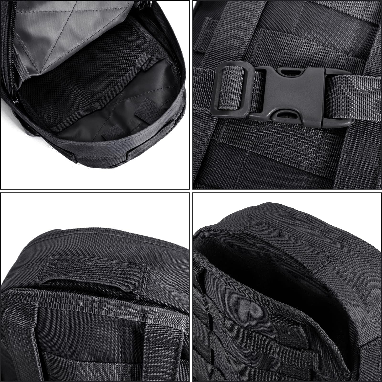 LIVANS hydration pack worn on a hiker highlighting hands-free hydration