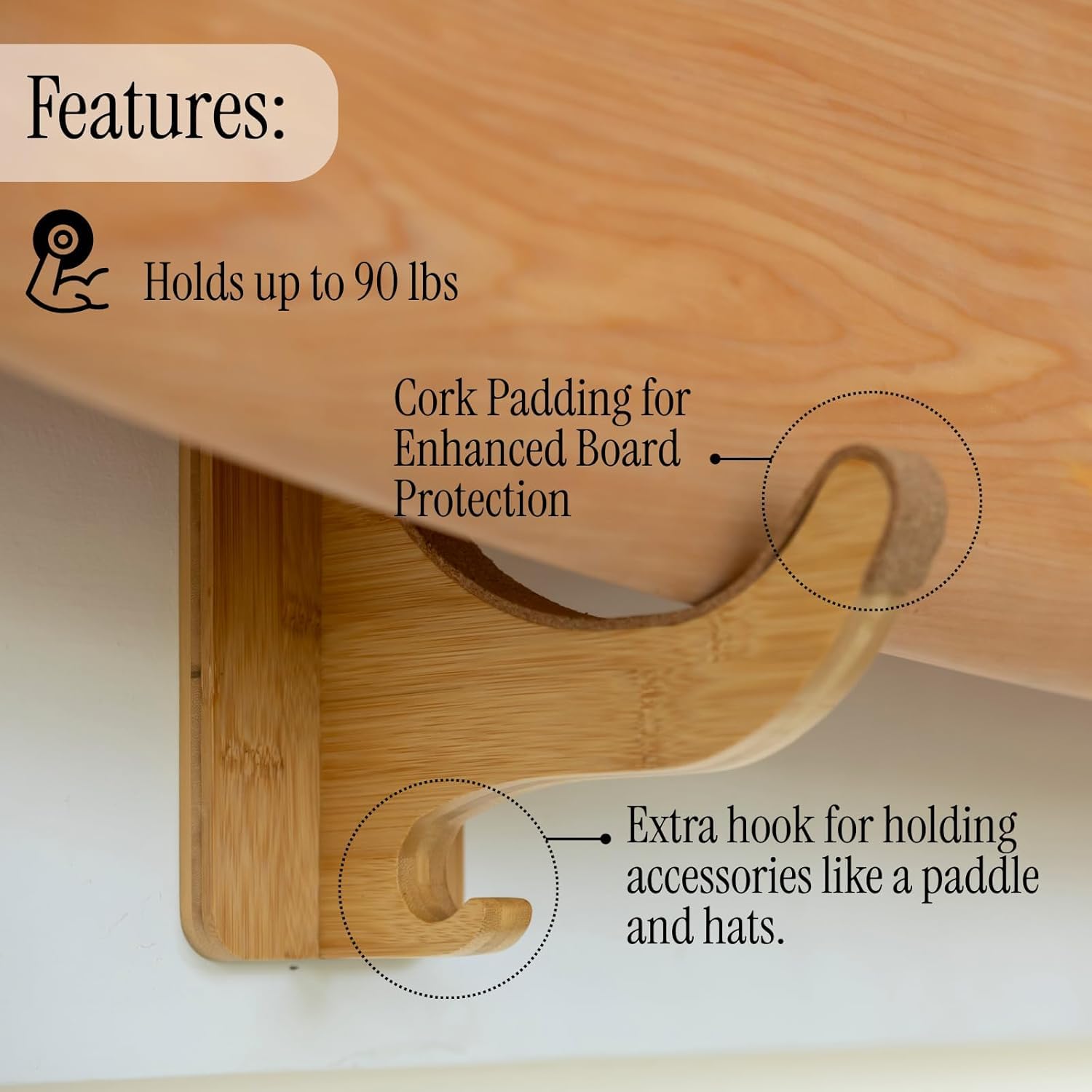 Living in Sunshine close-up bamboo grain showing durable finish and warm aesthetic benefit