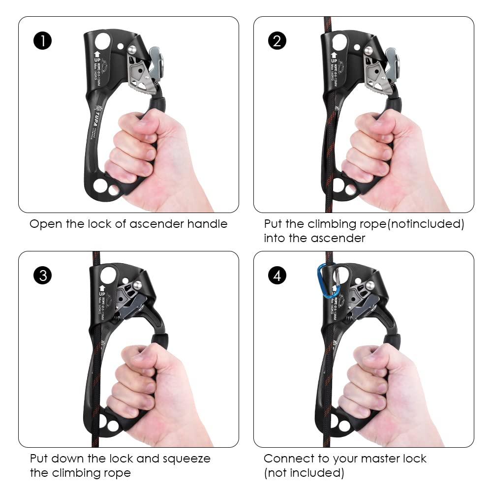 Lixada ascender side profile highlighting low-weight aluminum-magnesium construction