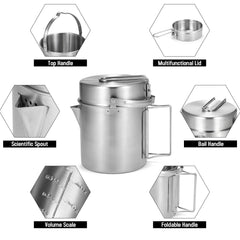 Lixada pouring spout and steam hole for controlled pour and safer venting