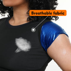 LMCOB sauna shirt in action during workout demonstrating increased sweat and movement freedom