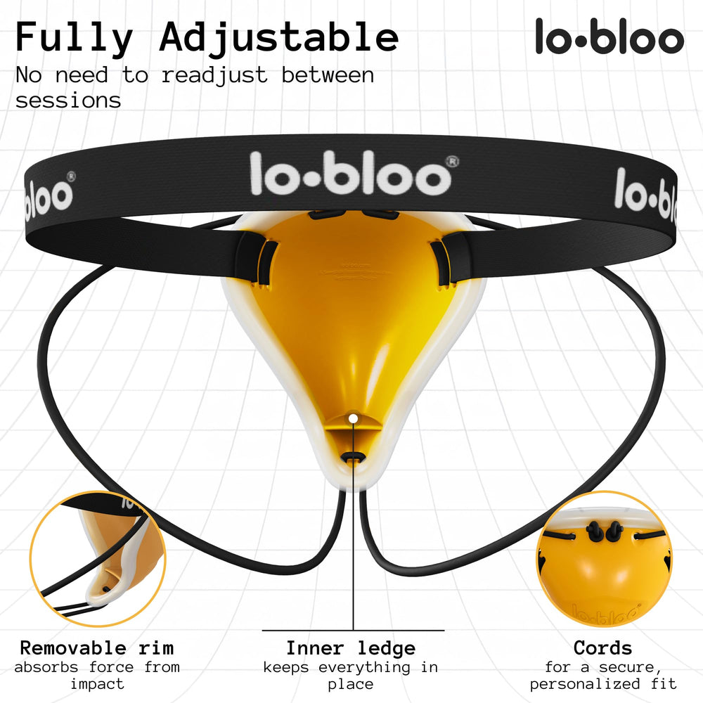 lobloo Aerofit inner cushion layer closeup showing shock dispersion benefit