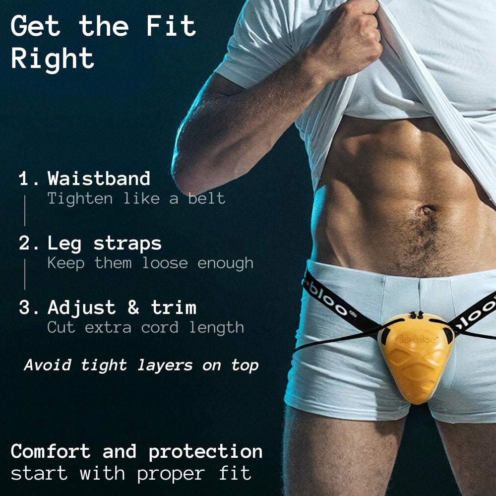 lobloo Aerofit paired with running shorts showing compatibility and freedom