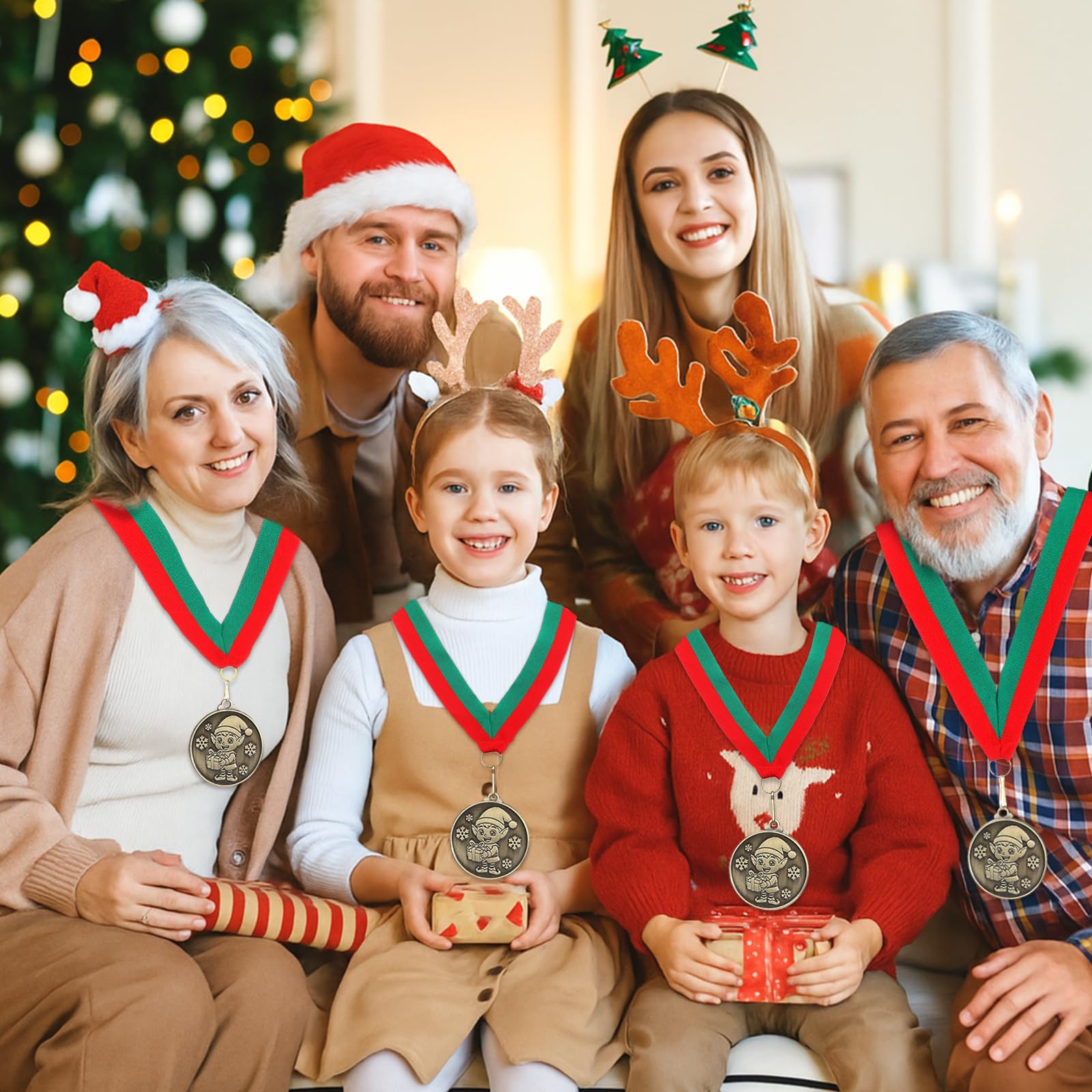 Loetere lifestyle party display showing medals as festive awards and crowd-pleasing favors