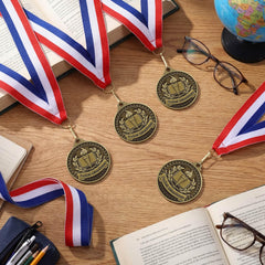Loetere medal worn by student demonstrating comfortable fit and pride