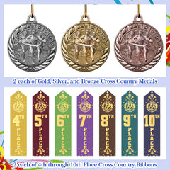 Loetere medals in use at an award ceremony, rewarding finishers promptly