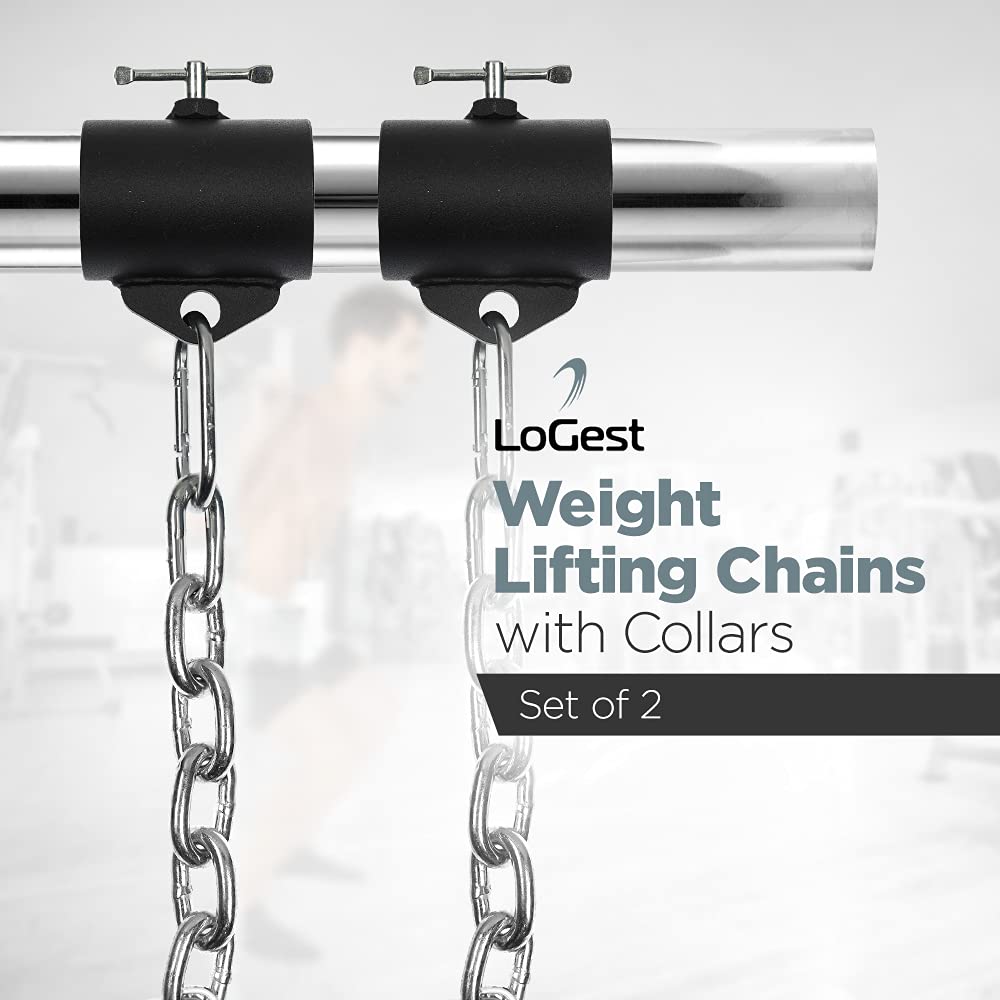Logest chains in gym lifestyle setting illustrating effective strength training