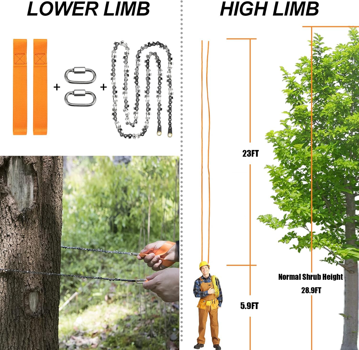Loggers Art Gens size comparison held in hand to show compact portability