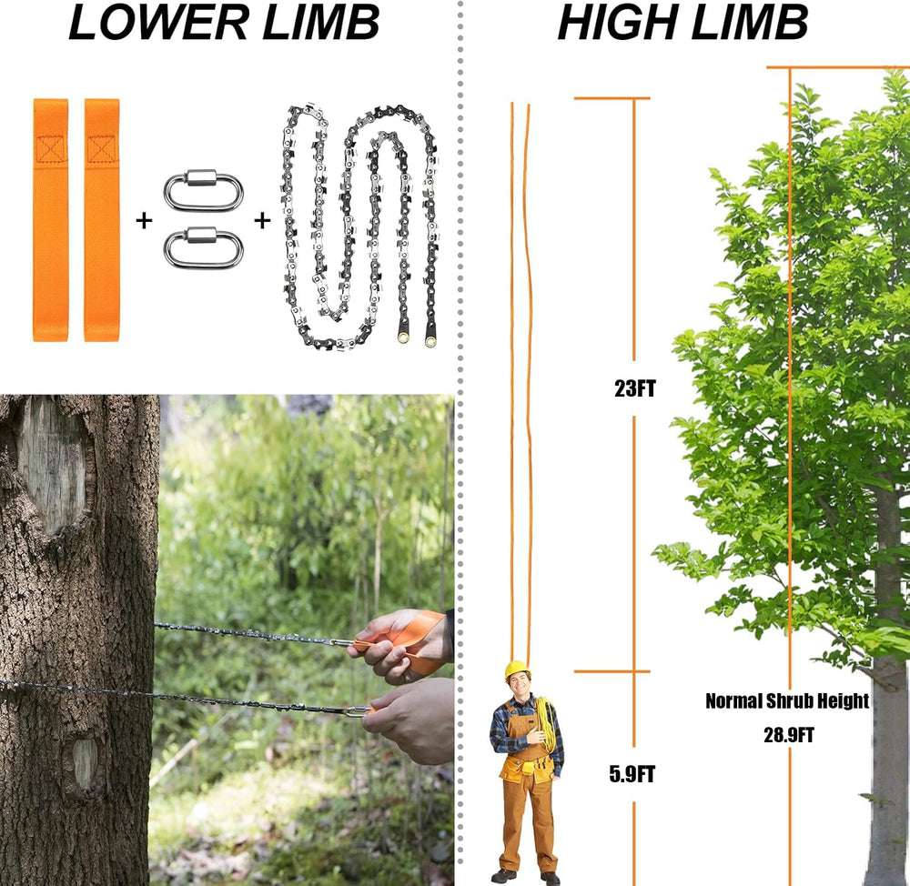 Loggers Art Gens size comparison held in hand to show compact portability