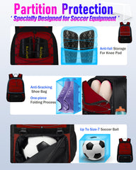 LOINTET padded side bottle pocket holding large water bottle for secure transport