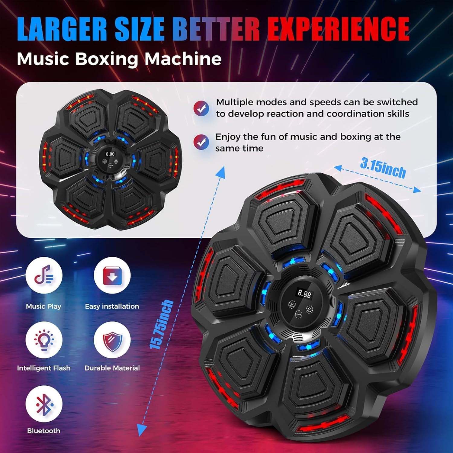 LOLBOX beside common objects for size comparison showing compact footprint benefit