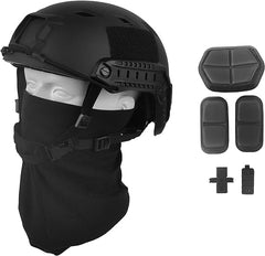 LOOGU helmet front view showing low-profile shell and versatile mounts for comfort