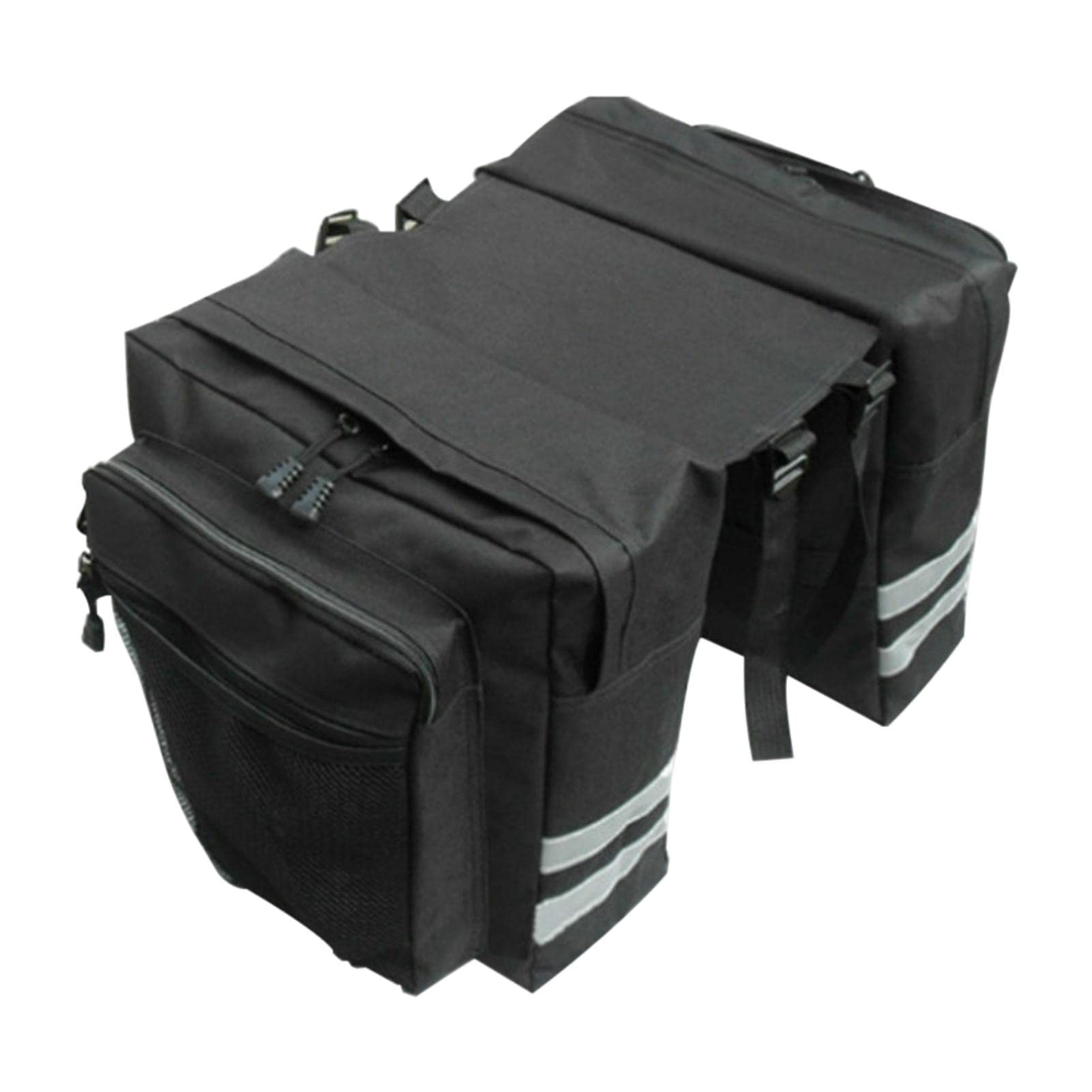 LORGVEXN panniers front view showing large capacity and easy access