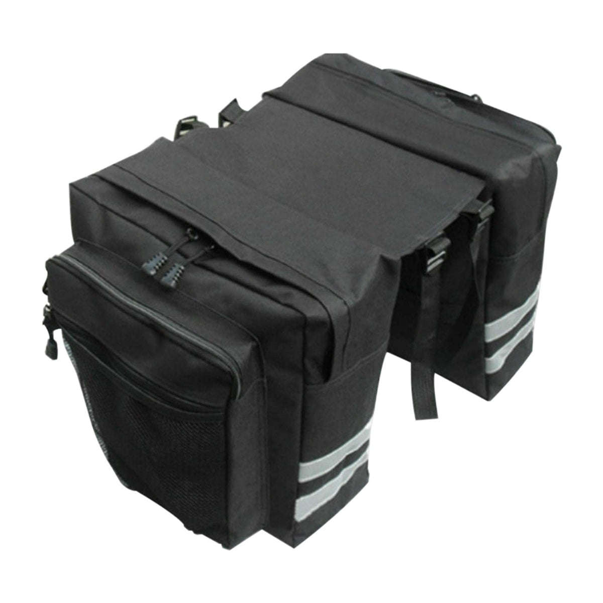 LORGVEXN panniers front view showing large capacity and easy access