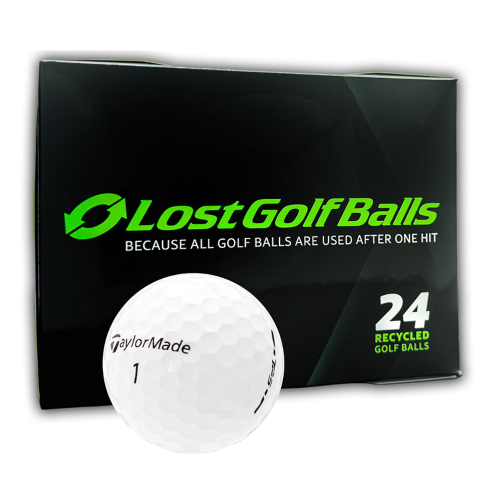 LostGolfBalls TP5 front packaging showing 24-pack and value