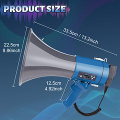 Loudmore detachable microphone close-up demonstrating easy grip and clarity