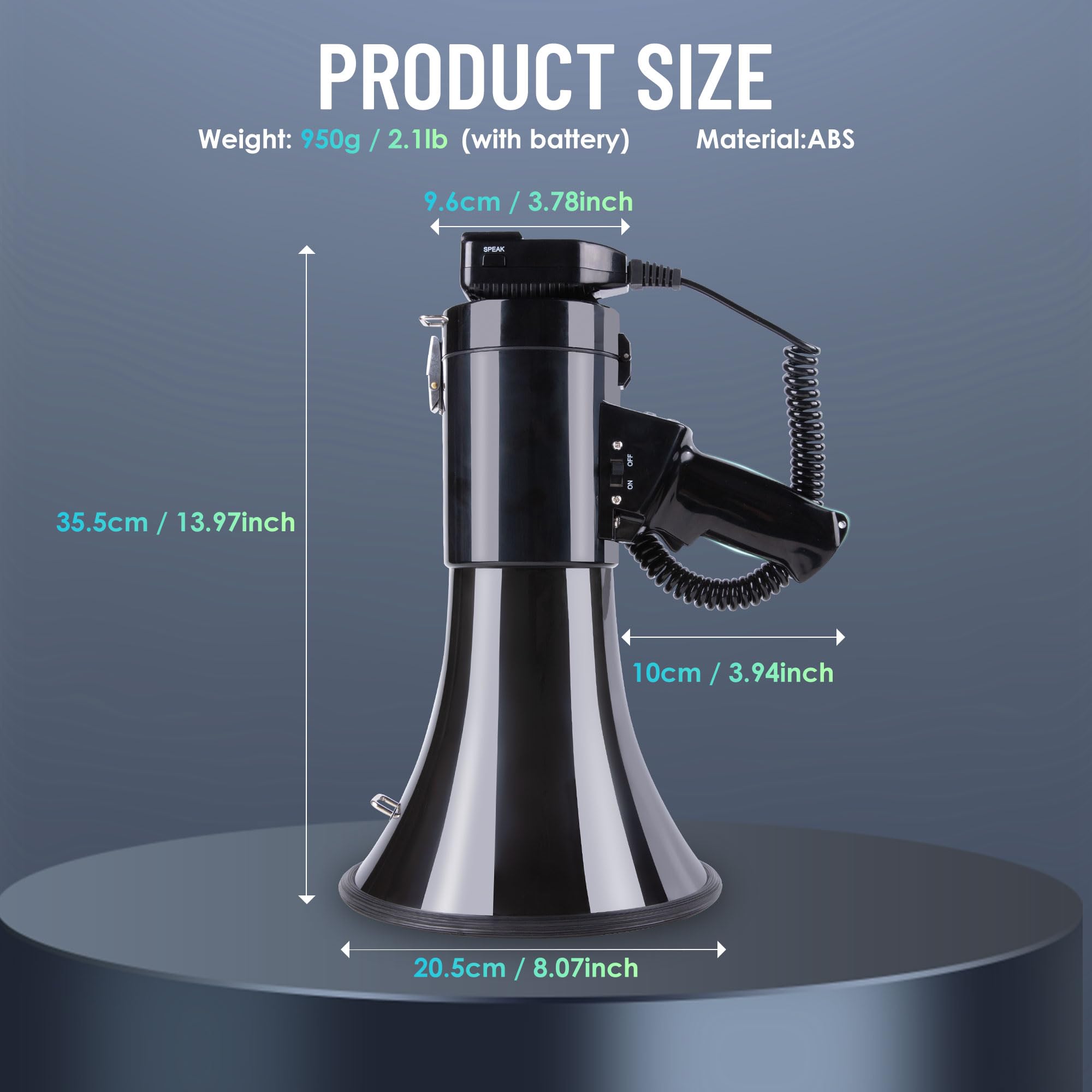 Loudmore comfortable carrying handle close-up for easy transport benefit